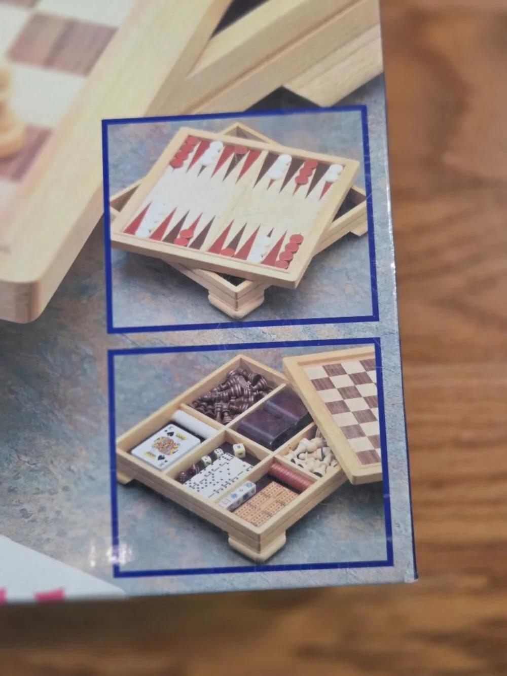 Pavilion Deluxe Wooden Game Set, 7 Games, Limited Edition